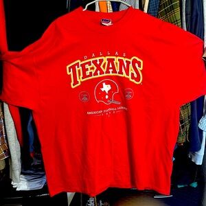 Rare Vintage Dallas Texans Vintage Tee